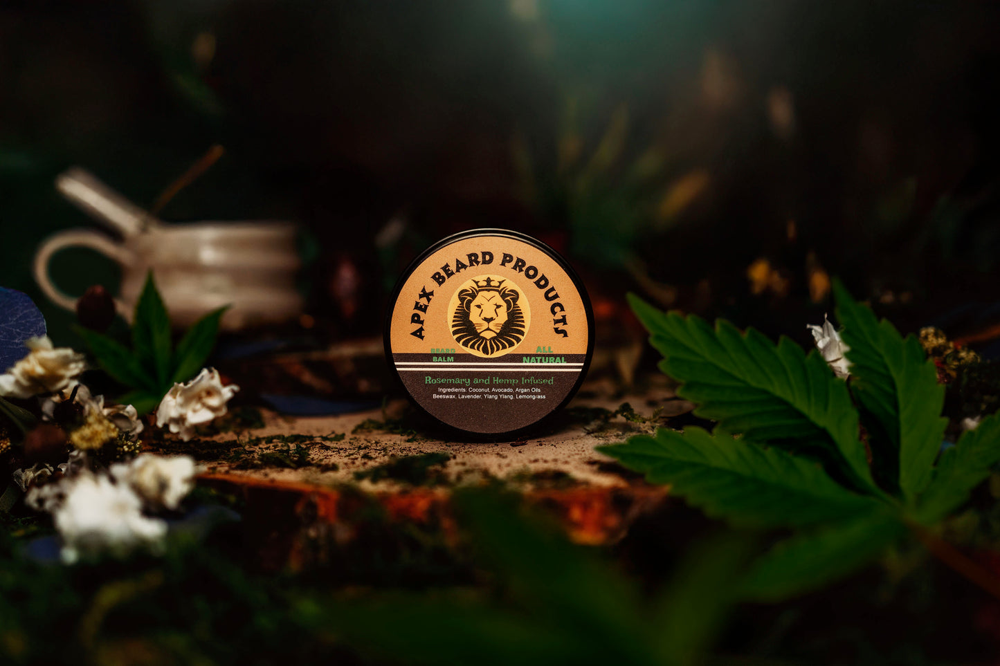 Hemp & Rosemary Beard Balm